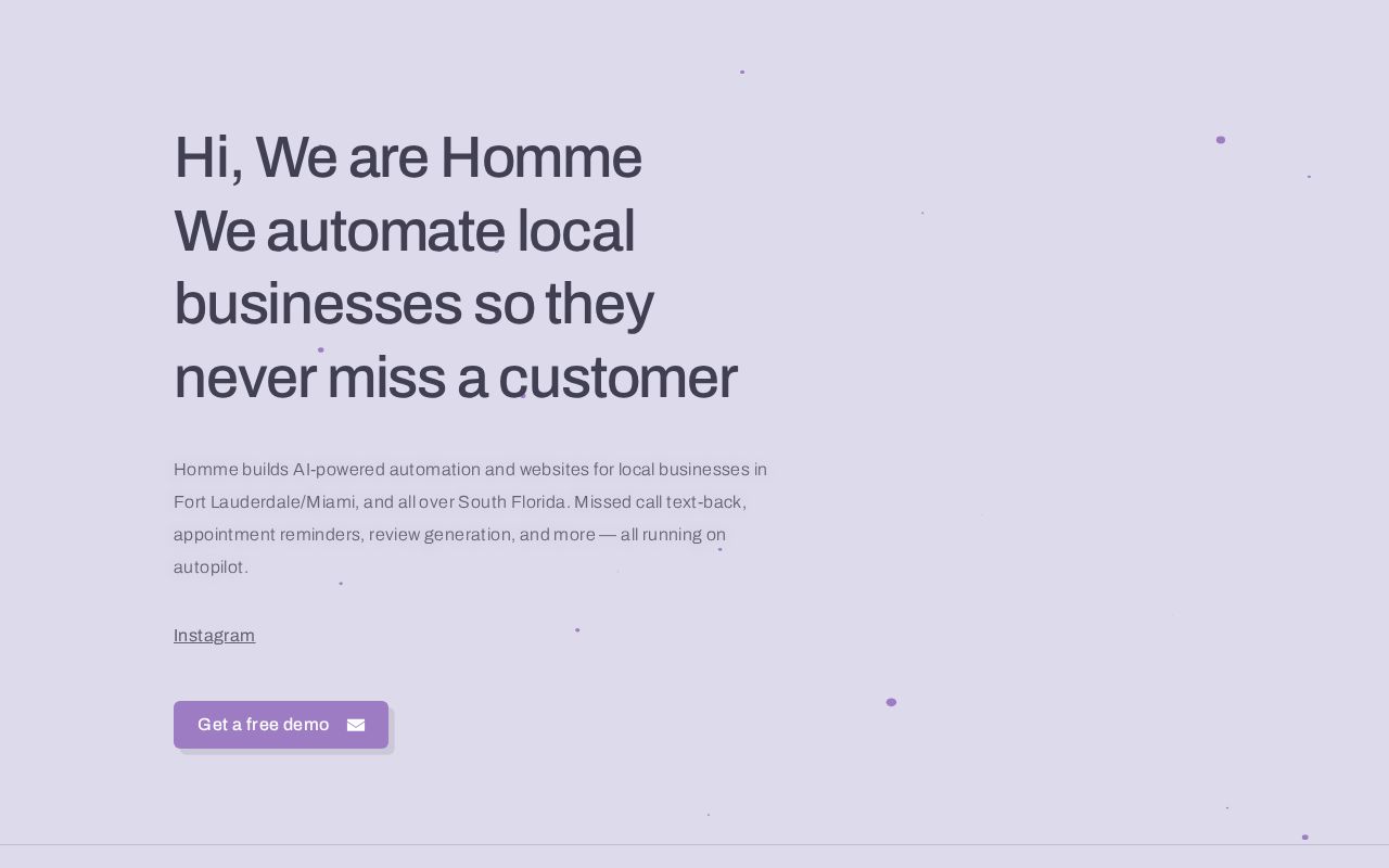 Carrd profile picture for @homme